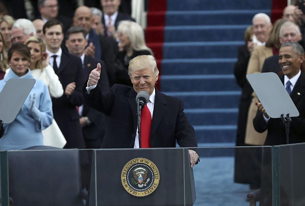 donald trump 20.1.2017 reuters 600